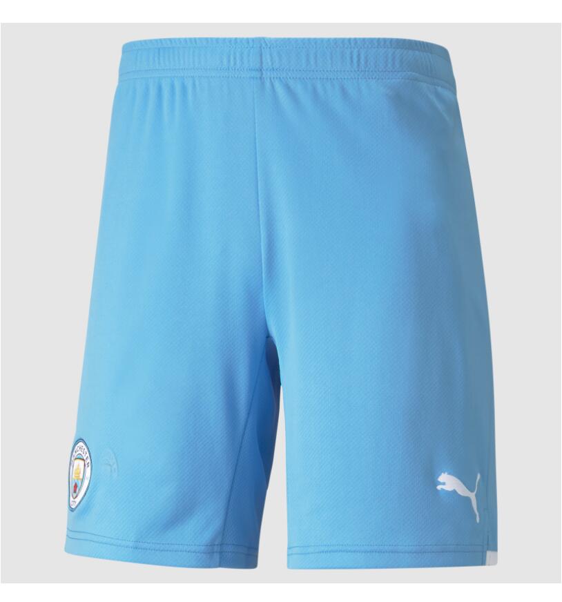 2021/22 Manchester City Home Soccer Shorts